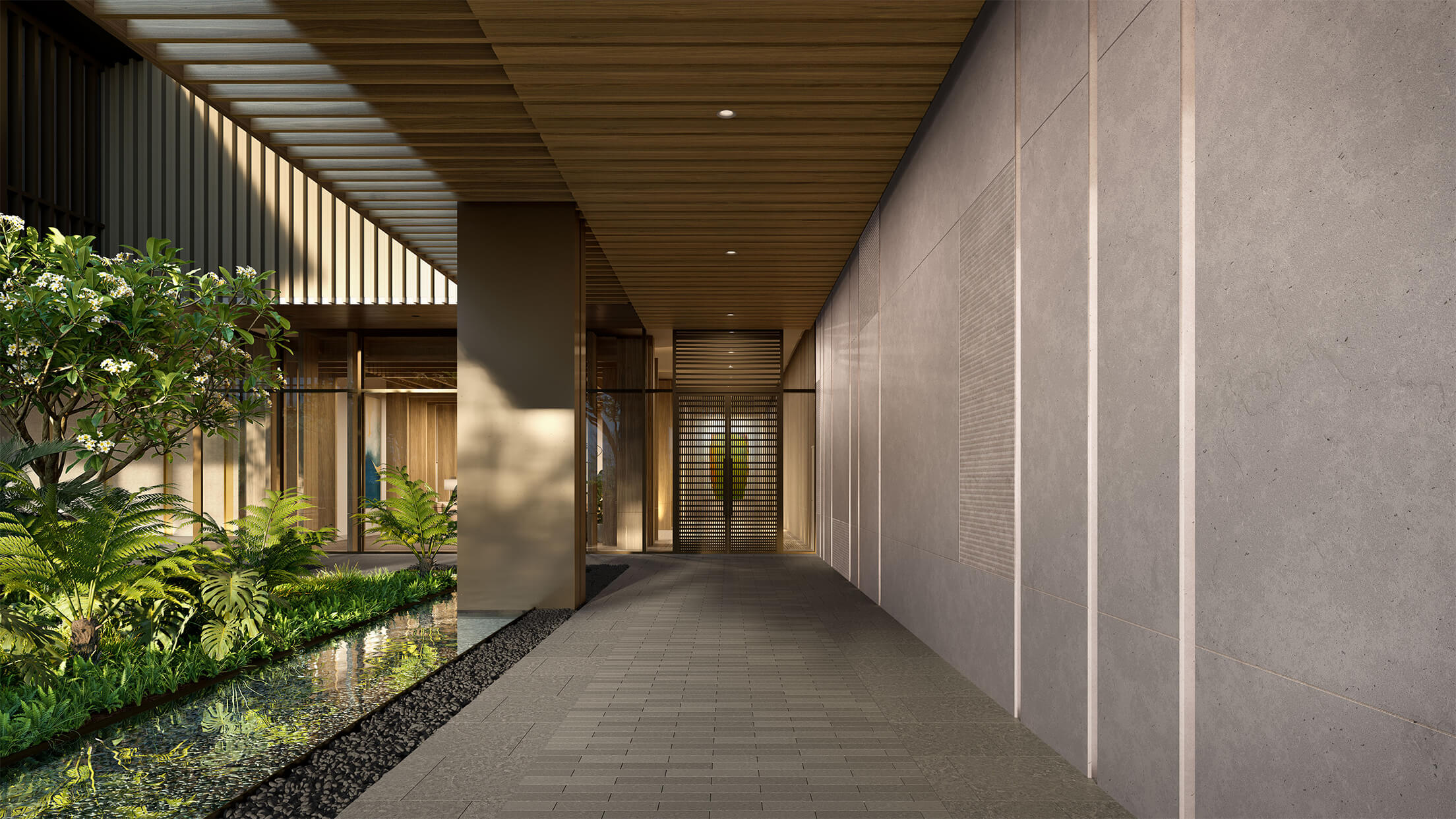 Park Ward Village Unit 4010 - Photo - Entry Walkway